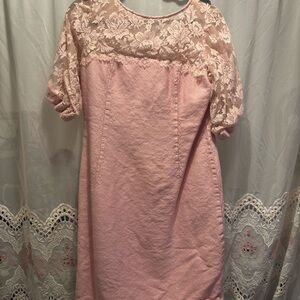 Vintage Soft Pink Dress